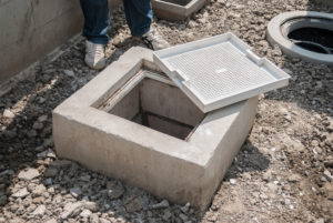 Grease trap in Water Treatment System from Household Hazardous