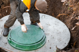 Regular septic inspection